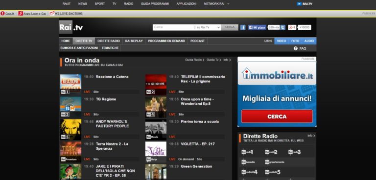 Quale è Il Canale Per Vedere Se La Tv
