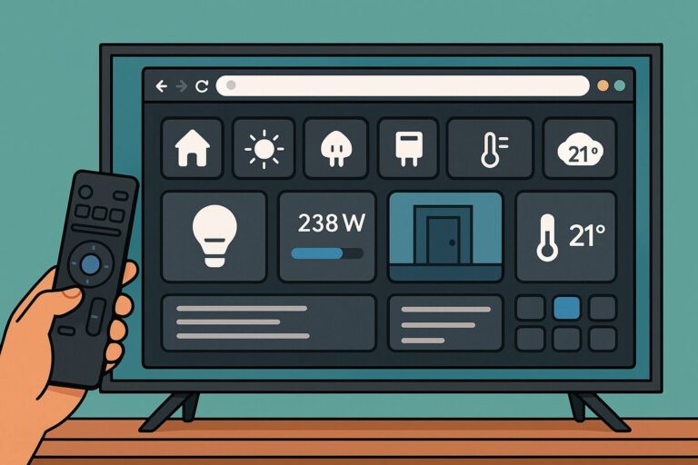 Come trasformare una smart TV in un centro operativo per la domotica