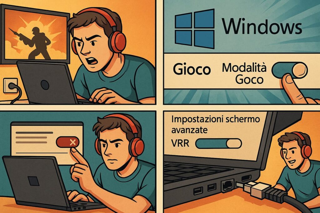 Guida completa alla configurazione di un notebook gaming Windows per prestazioni al massimo